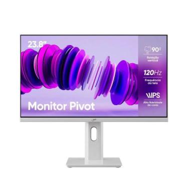Imagem de Monitor Pivot 23,8" Slim Get IPS LED Full HD 7ms 120Hz VGA/HDMI Cor:Pr