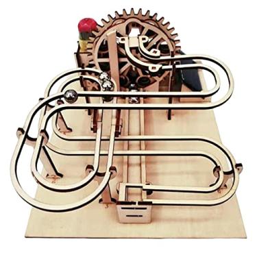 Imagem de Conjunto de quebra-cabeça modelo de montagem em mármore 3D de madeira NC NC