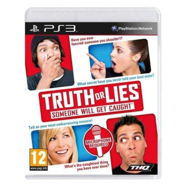 Imagem de Jogo Mídia Física Truth Or Lies Jogo Da Verdade Thq Para Ps3