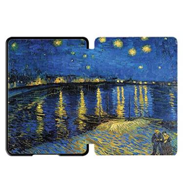 Imagem de Capa para Kindle 7th (serve apenas para 7ª Geração 2014, modelo: WP63GW) com Auto Wake/Sleep, Capa protetora à prova d'água, Capa protetora com padrão personalizável