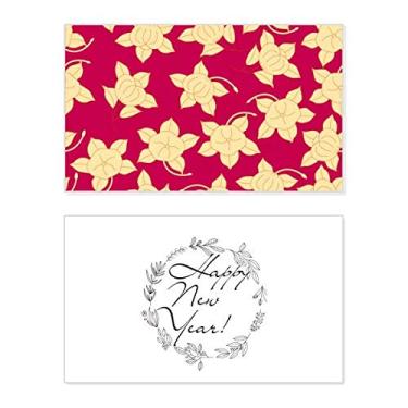 Imagem de China Glory Leaf Estampa abstrata Ano Novo Festival Cartão Bless Mensagem presente