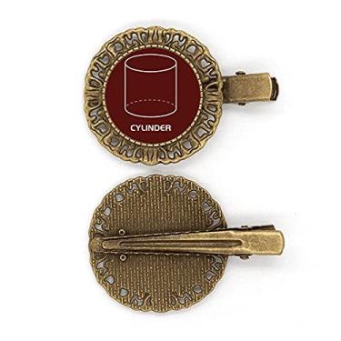 Imagem de Grampo de cabelo geométrico matemático com grampo de cabelo