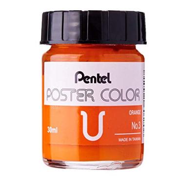 Imagem de Pentel Poster Colour Tinta Guache, Laranja, 30 ml