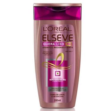 Imagem de Shampoo Elseve 200 Ml Quera-Liso Liso Com Escova L'oréal Paris - Garni