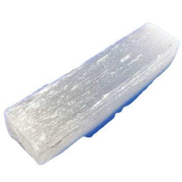 Imagem de Selenita Bastao Pequeno 10 a 12cm Pedra Bruto Canudo Natural