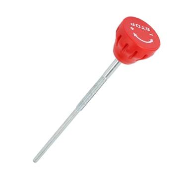 Imagem de Vaveren Alavanca de freio para bicicleta ergométrica com botão de freio, acessórios para bicicleta estacionária interna M8, Vermelho