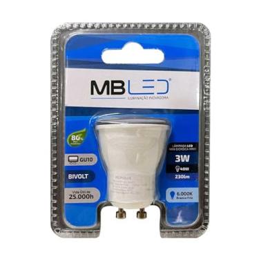 Imagem de Lâmpada Mini Dicroica LED MR11 3W 6000K Bivolt