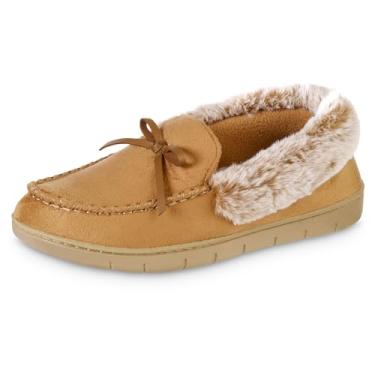 Imagem de isotoner Mocassim feminino de microcamurça reciclado Rae, pele de fivela, 37-38