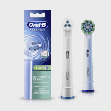 Imagem de Refil para escova dental elétrica pro series oral-b ortodôntico