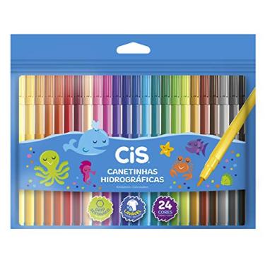 Imagem de Caneta hidrográfica Color 48.6104 com 24 cores Cis