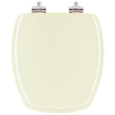 Imagem de Assento Sanitario Poliester com Amortecedor Thema Bege Claro (Biscuit) para Vaso Incepa