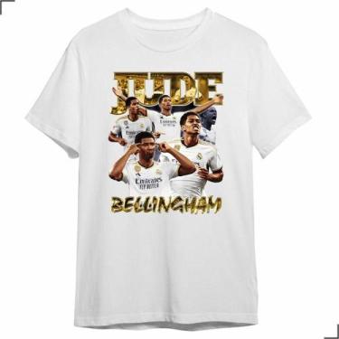 Imagem de Camiseta Jude Bellingham Victor Jogador Real Futebol Algodão - Asulb