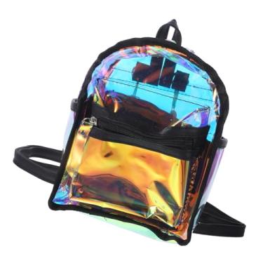 Imagem de GALPADA 1 Unidade mochila de moda kit livros kit de livros bolsinha escolar travel backpack mochilas mochila iridescente mochila brilhante Multifuncional Presente aluna