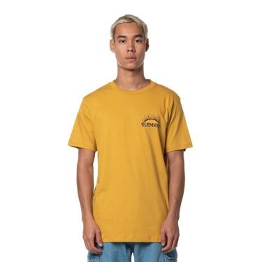 Imagem de Camiseta Manga Curta Element Phoenix Az Amarela-Masculino