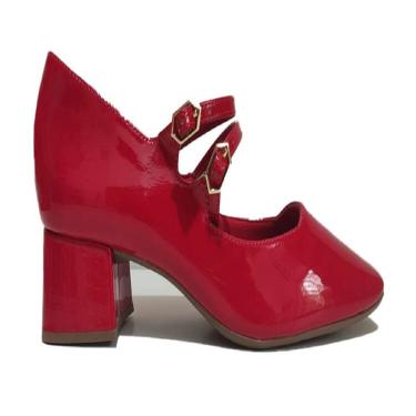 Imagem de Sapato Scarpin Bebece Feminino - Vermelho