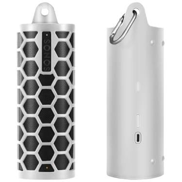 Imagem de Capa protetora de silicone compatível com alto-falante Bluetooth portátil sem fio Sonos Roam 2 / Sonos Roam (branco)