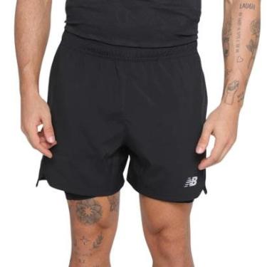 Imagem de Bermuda New Balance Accelerate 2 em 1 Masculina-Masculino