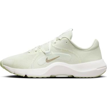 Imagem de Nike Tênis de treino feminino in-Season TR 13 (FJ1544-100, branco Summit/vidro marinho/torção limão claro), Summit branco/vidro marinho/limão claro torcido, 35