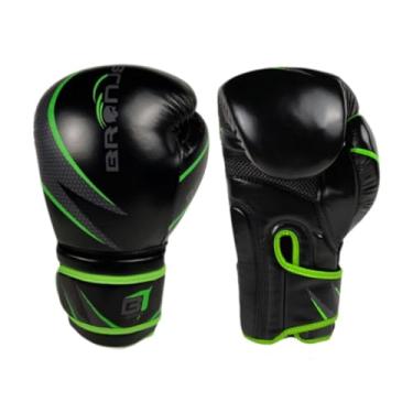 Imagem de Vaveren Luvas de boxe para adultos, luvas de sparring, couro, suporte de pulso confortável, luvas de soco para luta livre, academia em casa, mma, exercícios, 6 onças