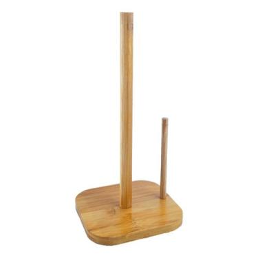 Imagem de Suporte para Papel Toalha de Bambu 29,5cm - Livon