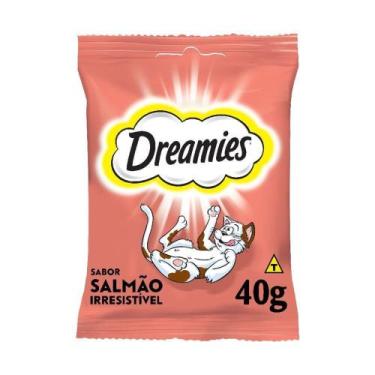 Imagem de Petisco Dreamies Salmão Irresistível Gatos Adultos