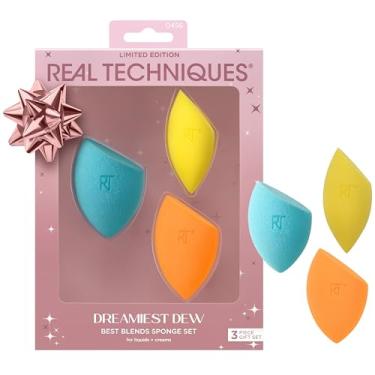 Imagem de Real Techniques Dreamiest Dew Best Blends Kit de esponja, conjunto de presente de 3 peças edição limitada