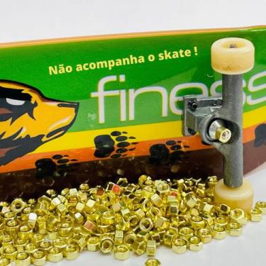 Imagem de 2 Porcas Reparo Tech Deck Kit Peças Skate De Dedo - SUNNY