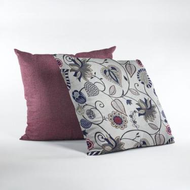 Imagem de Kit Capas de Almofadas Decorativas Lisa Estampada 45 X 45 - MILLENIADE