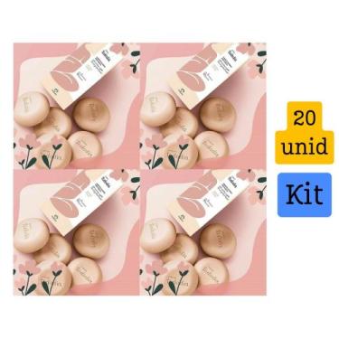 Imagem de Kit 4 caixas de sabonete Noz peçã e cacau - Refrescante - Total 20 uni