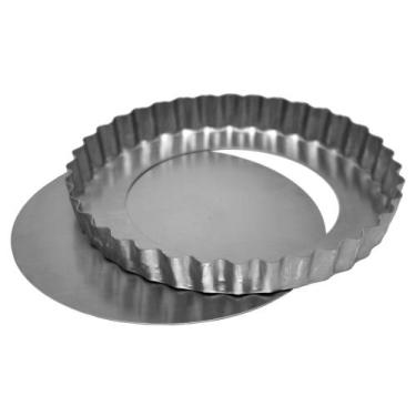 Imagem de Forma para Torta de Maçã com Fundo Falso em Alumínio 30 cm Doupan