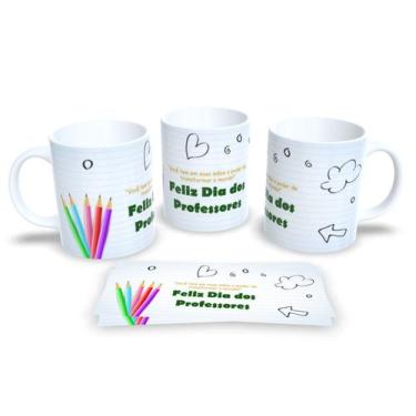 Imagem de Canecas Personalizadas dia dos Professores - Estampa Sublimada, Mod.3
