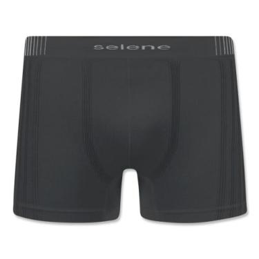 Imagem de Cueca selene boxer 11070-002, Cinza, EG