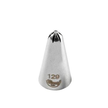 Imagem de Bicos Para Confeitar - Flor De Pitanga - Aço Inox - Nº129  - 1 unidade