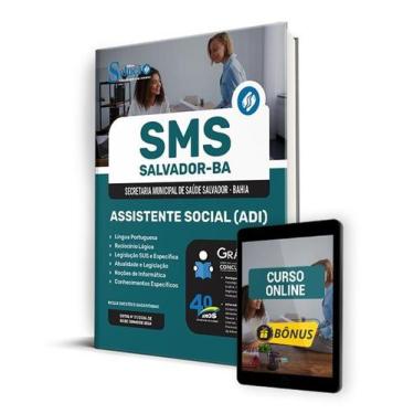 Imagem de Apostila SMS Salvador 2024 - Assistente Social (ADI) - Editora Solução