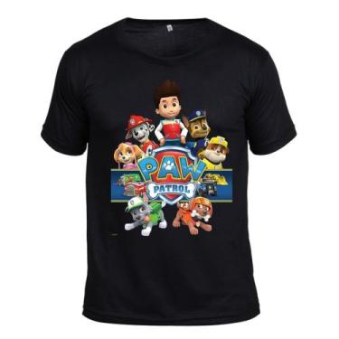 Imagem de Camiseta Infantil Patrulha Canina Infantil Personagens Festas - Cassio