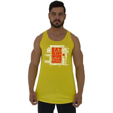 Imagem de Regata Longline Estampada Masculina MXD Conceito Workout, P, Masculino