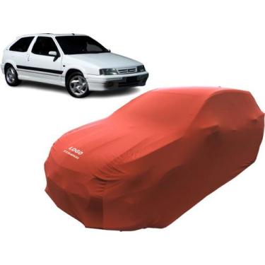 Imagem de Capa Carro Citroen Zx Hatch Veste Fácil Com Elástico - Mz, Vermelha