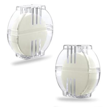 Imagem de 2 fios de cera condicionador de fio de cera de abelha para costura fio de cera de abelha condicionador para estofamento linha de fortalecimento de costura cera de bordado para linha (incolor)