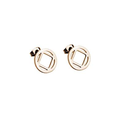 Imagem de NA Brinco Recuperação Sobriedade Presente Narcóticos Anônimos Joias, Small, Aço inoxidável Prata esterlina, n