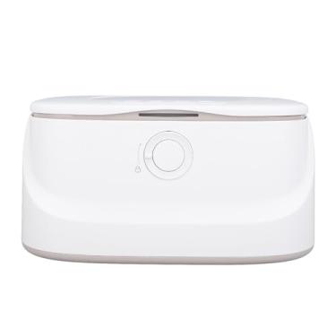 Imagem de Aquecedor de Lenços Umedecidos para Bebês, Dispensador de Lenços Umedecidos para Bebês Com Luz Noturna de 3 Velocidades, Aquecedor de Lenços Umedecidos Com Temperatura Ajustável