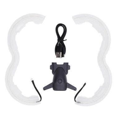 Imagem de Amortecedor do Protetor da Hélice para o Zangão de Avata 2, Anel Colorido da Tampa do Protetor da Anti Colisão do Abajur RGB