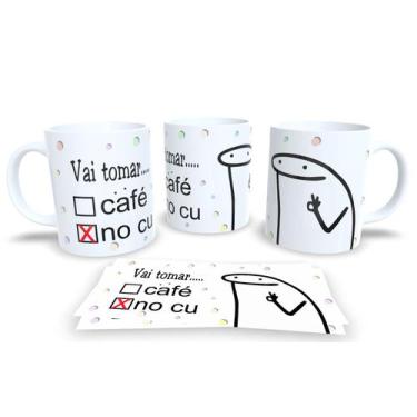Imagem de Caneca de Porcelana Personalizada Flork Frases Engraçadas, Divertidas 