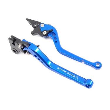 Imagem de Manete Esportivo Longo Stark Dafra Next 250 Next 300 - NoBrand, Azul