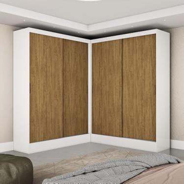 Imagem de Carioca Móveis - Closet Casal Duplo Belém 4 Portas 4 Gavetas Carioca Móveis