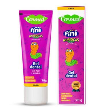 Imagem de Gel Dental Com Flúor Fini Minhocas Azedinhas 70g Carmed - Cimed