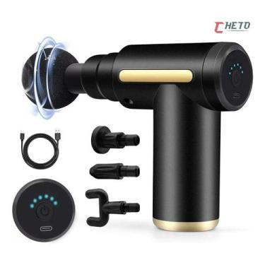 Imagem de Massageador Profissional Elétrico Muscular Pistola Original  - alfasho