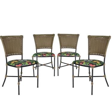 Imagem de Jogo Cozinha Cadeiras Gramado Pequi De Jantar