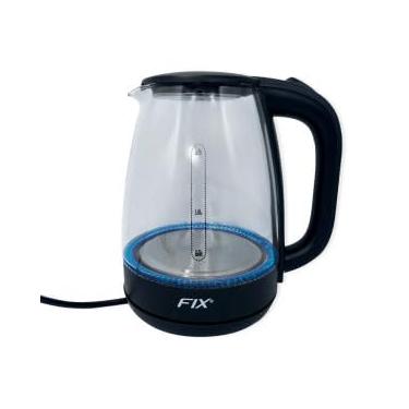 Imagem de Jarra Elétrica de Vidro, 1,8L, 1500W, 127V, Base Removível, Desligamento Automático