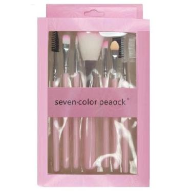 Imagem de Kit 7 Pincéis para Maquiagem Cerdas Macias - Ns