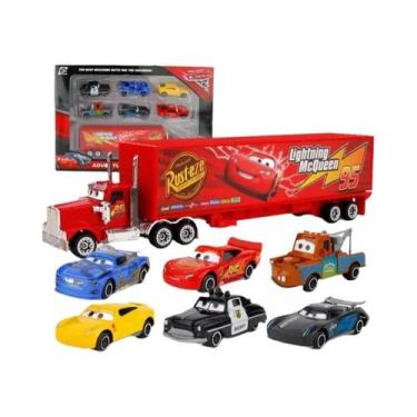 Imagem de Conjunto De Carros Disney Pixar Para Crianças, Relâmpago McQueen Jacks